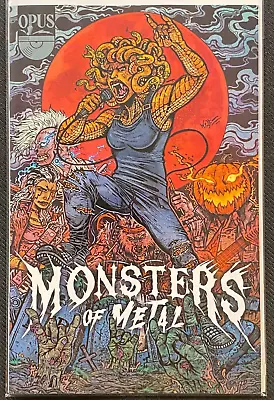 Buy Monsters Of Metal #1 G 1:10 Maria Wolf Variant Opus 2022 VF/NM Comics • 14.22£