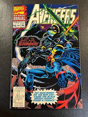 Buy Avengers 22 Annual With Card KEY 1st App BLOODWRAITH V 1 Black Knight Vision • 8.04£
