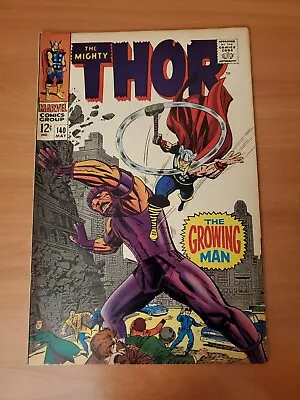Buy Thor 140  FN+ / 1st The Growing Man / (1967) / Silver Age • 40.21£
