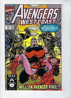 Buy Avengers West Coast # 73 Marvel Comics Will An Avenger Fall Aug 1991 • 3.95£
