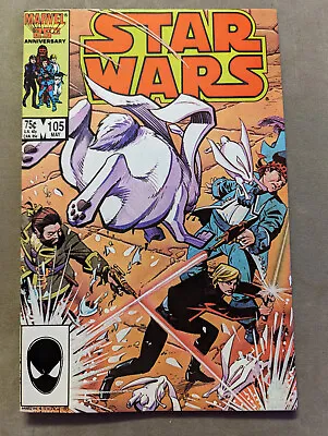 Buy Star Wars #105, Marvel Comics, 1986, Low Print Run, FREE UK POSTAGE • 25.99£