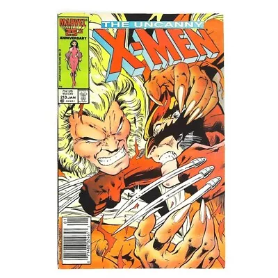 Buy Uncanny X-Men (1981 Series) #213 Newsstand In VF + Condition. Marvel Comics [v: • 34.32£