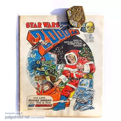 Buy 2000AD Prog 44 Star Wars Rare Kevin O'Neill Comic 24 12 78 UK Christmas 1978 () • 27.99£