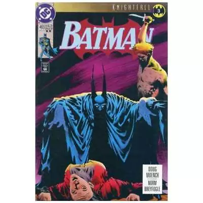 Buy Batman (1940 Series) #493 2nd Printing In Very Fine + Condition. DC Comics [s; • 4.74£