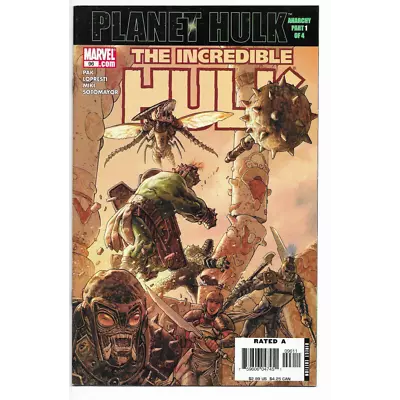 Buy Incredible Hulk #96 Planet Hulk (2006) • 3.69£