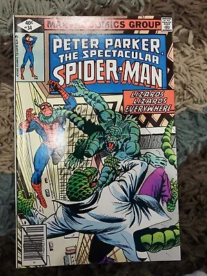 Buy Marvel Comics Peter Parker-The Spectacular Spider-Man No.34, Sept. 1979 VF/NM • 3.98£