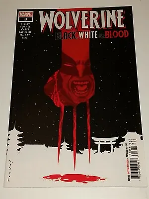 Buy Wolverine Black White & Blood #3 Nm (9.4 Or Better) April 2021 Marvel Comics • 4.29£