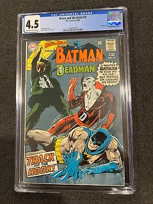 Buy Brave And The Bold #79, CGC 4.5,  1968 DC Batman & Deadman Neal Adams Cover • 63.43£