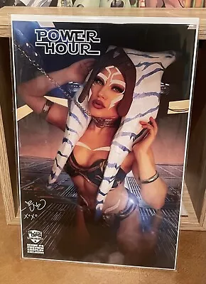 Buy Power Hour #2 Preview - Rachie Slave Leia  Signed W/coa Trade - Ltd 50 Sold Out • 59.96£