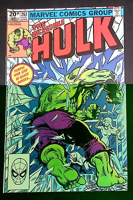 Buy The Incredible Hulk #262 Bronze Age Marvel Comics VF • 6.99£