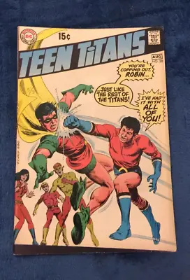 Buy Free P & P; Teen Titans #28, Aug 1970: Aqualad Returns! (KG) • 5.99£