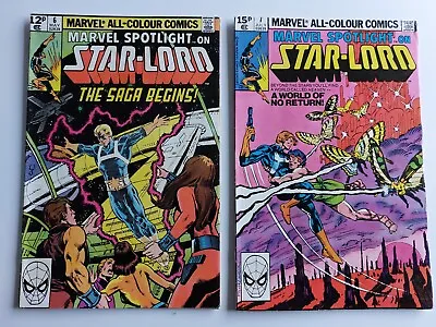 Buy Marvel Spotlight On Star-Lord 1980 #6 VFN & #7 FN 1st App Origin  • 12.90£
