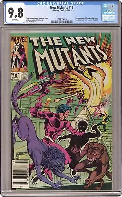 Buy New Mutants #16 CGC 9.8 1984 1243279015 1st App. Warpath • 343.91£