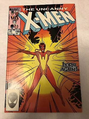 Buy Uncanny X-Men #199 1985 1st Appearance Rachel Summers As Phoenix Born Again! • 3.99£