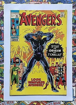 Buy Avengers #87 - Apr 1971 - Black Panther Origin Appearance! - Vfn- (7.5) Pence! • 97.49£