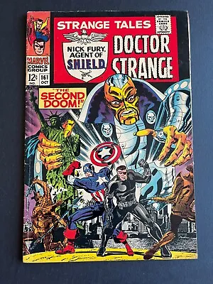 Buy Strange Tales #161 - The Second Doom (Marvel, 1967) Fine • 16.42£