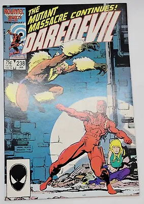 Buy Daredevil #238 1987 Marvel Art Adams Cover Sal Buscema Art Sabretooth  • 6.43£