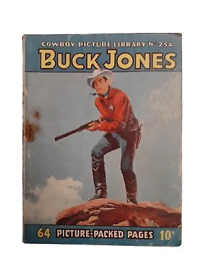Buy Cowboy Picture Library Comic No. 254 Buck Jones • 7.50£