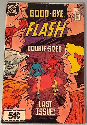 Buy Flash 350 NM 1985 DC Last Issue Double-Sized Return Of Iris Allen • 11.87£