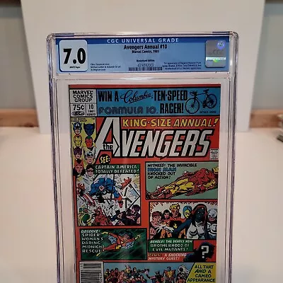 Buy Avengers King Size Annual #10 CGC Graded 7.0 1st App Rogue And The Goblin Queen • 71.24£