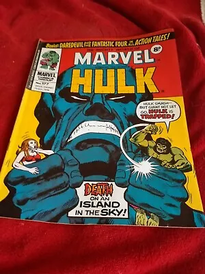 Buy The Mighty World Of Marvel Starring The Incredible Hulk #177 1976 • 6£