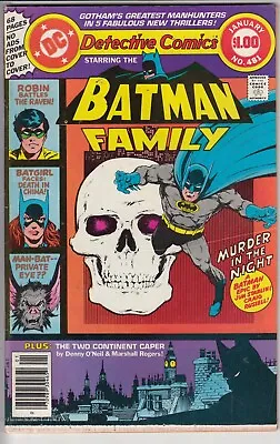 Buy Detective Comics 481 - 1979 - 68 Pages - Very Fine/Near Mint • 19.99£