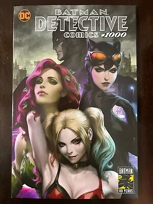 Buy Batman Detective Comics #1000 (2019) Artgerm Variant Cover NM+ 9.8 • 31.86£