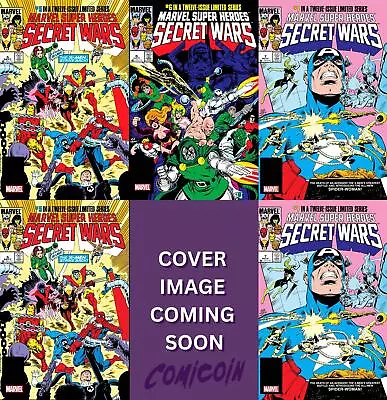 Buy [PRE-ORDER] Marvel Super-Heroes Secret Wars (#5, #6, #7 Inc. Variants, 2024) • 7.80£