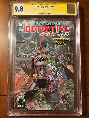 Buy Detective Comics #1000 5/19 Cgc 9.8 Ss Jim Lee Alex Sinclair & Scott Williams • 280.69£