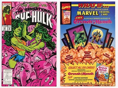 Buy Sensational She-Hulk #51 (NM+ 9.6) *HIGH GRADE* Savage Man-Elephant 1993 Marvel • 15.82£