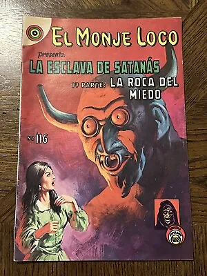 Buy 1970 Spanish Mexican Comics El Monje Loco #116 Novaro Comics • 8£