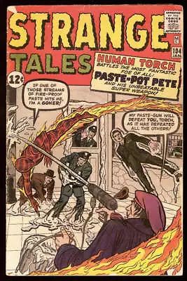 Buy Strange Tales #104 Marvel 1963 (VG-) 1st App Of Paste-Pot Pete! L@@K! • 73.52£