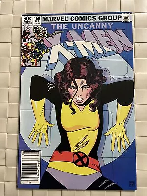 Buy Uncanny X-men #168 (marvel 1983) *1st App Of Madelyne Pryor* (newsstand) (1) • 28.14£