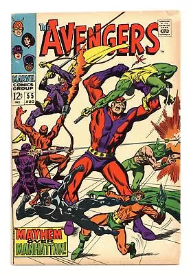 Buy Avengers #55 VG- 3.5 1968 1st Full App. Ultron • 37.80£