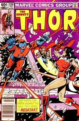Buy Thor (1962) # 328 Newsstand (8.0-VF) Megatak 1983 • 10.80£