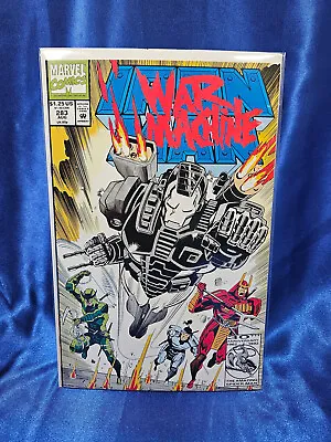 Buy Iron Man #283 (News) VF+ 2nd Full War Machine  Rhodey  Rhoads Masters Of Silence • 3.15£