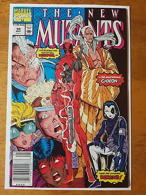 Buy New Mutants #98 $1.50 Australian Price Variant 1st Deadpool  Near Mint Condition • 999.99£