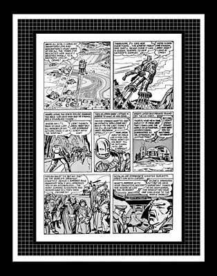 Buy Jack Kirby Tales Of Suspense #41 Iron Man Rare Production Art Pg 10 Monotone • 13.46£