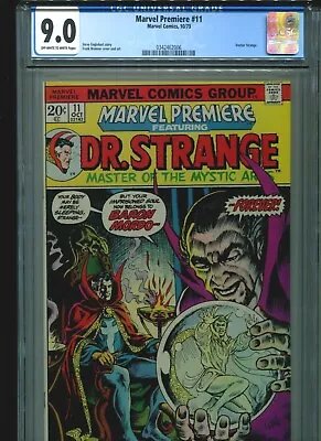 Buy Marvel Premiere #11 CGC 9.0 (1973) Dr. Doctor Strange Frank Brunner • 160.86£