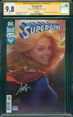 Buy Supergirl 16 SS 9.8 Artgerm Variant Cover 2/18 • 236.24£