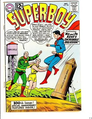 Buy Superboy 100 (1962): FREE To Combine- In Good+  Condition • 17.34£