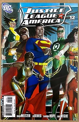 Buy Justice League Of America #12 - Cover A By Alex Ross - First Print - Dc 2007 • 5.15£