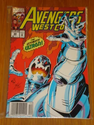 Buy West Coast Avengers #89 Vol 1 Marvel Comic Wolverine December 1992 • 3.99£