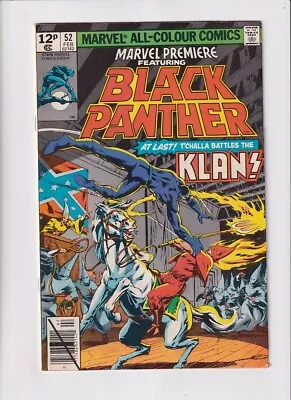 Buy Marvel Premiere (1972) #  52 UK Price (6.0-FN) (1923470) Black Panther 1980 • 21.60£