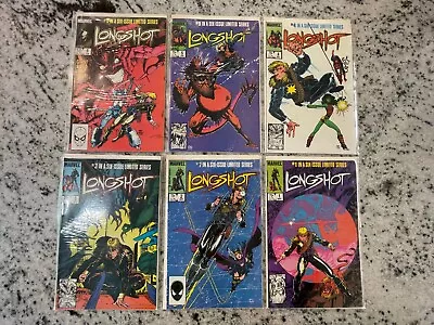 Buy Longshot Complete Marvel Comics Series # 1 2 3 4 5 6 NM X-Men Wolverine 32 LP8 • 51.17£
