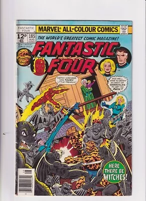 Buy Fantastic Four (1961) # 185 UK Spineroll (5.0-VGF) (1823671) 1st Nicholas Scr... • 18£