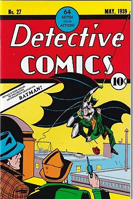 Buy BATMAN 37 - FLIP COVER REPRINT DETECTIVE COMICS No. 27 - DINO VERLAG - TOP • 40.21£