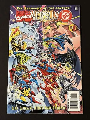 Buy Marvel Comics Versus DC #2 VF 1996 Crossover Peter David Dan Jurgens • 8£