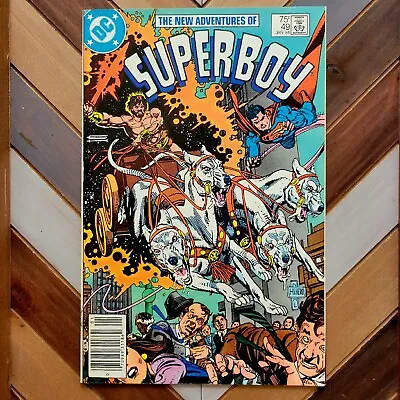 Buy NEW ADVENTURES Of SUPERBOY #49 (DC 1983) HIGH GRADE! Newsstand ZATARA +  DIAL-H  • 8.24£