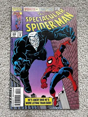 Buy Peter Parker The Spectacular Spider-Man  #203 - 1993 - Combine Shipping • 2.76£